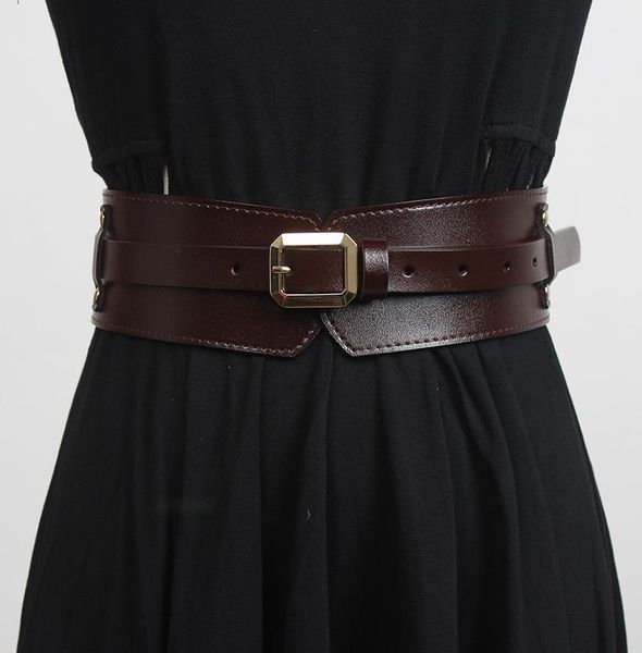 belts genuine leather belt cummerbund women's waist-tight outer wear decoration all-match skirt coat shirt width cowhide1, Black;brown
belts genuine leather belt cummerbund women's waist-tight outer wear decoration all-match skirt coat shirt width cowhide1, Black;brown