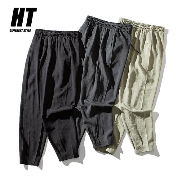 men's cotton linen pants men solid breathable chinese style jogger harem lightweight casual sweatpants trousers, Black
men's cotton linen pants men solid breathable chinese style jogger harem lightweight casual sweatpants trousers, Black