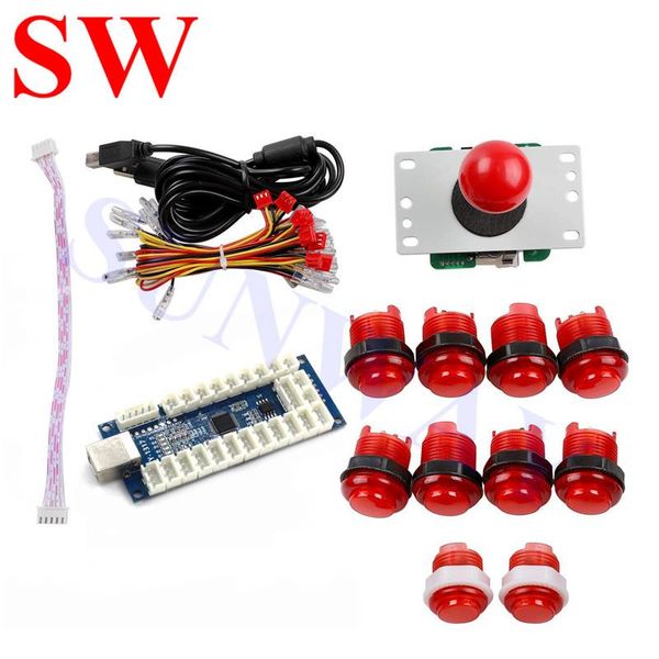 game controllers & joysticks diy arcade joystick kits 1 player sanwa joystick+arcade led button +usb encoder for pc ps3 xbox360 android mame
game controllers & joysticks diy arcade joystick kits 1 player sanwa joystick+arcade led button +usb encoder for pc ps3 xbox360 android mame
