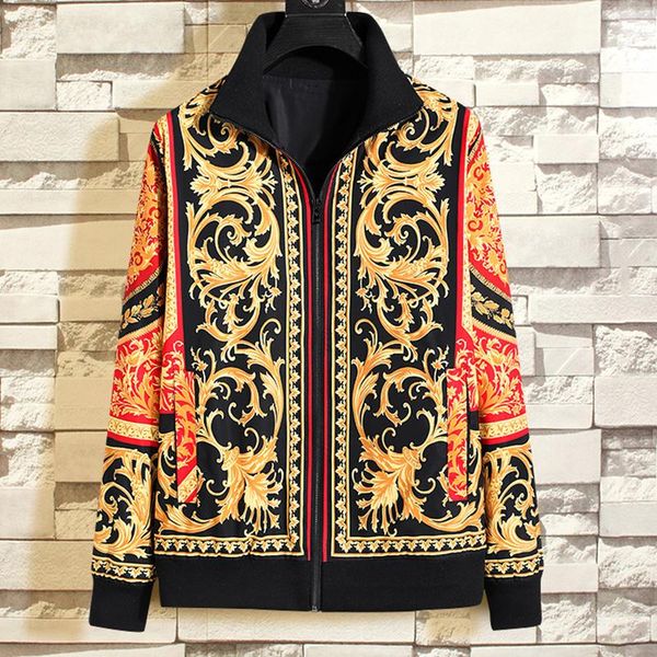 men's jackets seestern brand jacket printed flower fashion autumn winter casual coat red zipper sports windbreaker, Black;brown
men's jackets seestern brand jacket printed flower fashion autumn winter casual coat red zipper sports windbreaker, Black;brown