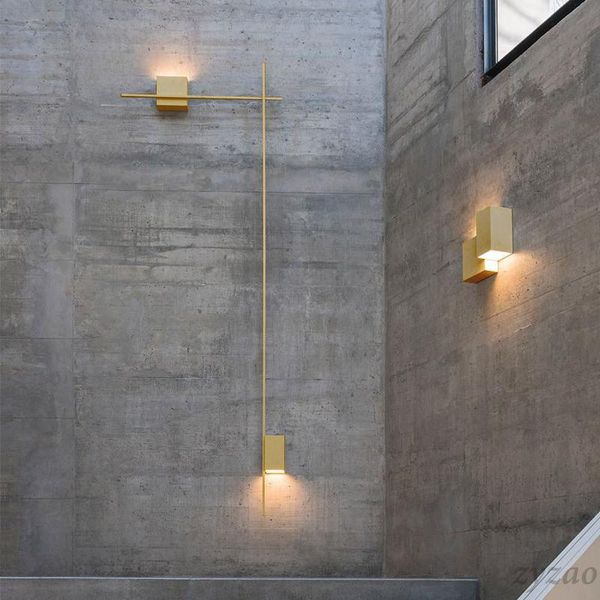 modern simple line wall lamp living room background deco light designer creative el corridor strip combination
modern simple line wall lamp living room background deco light designer creative el corridor strip combination