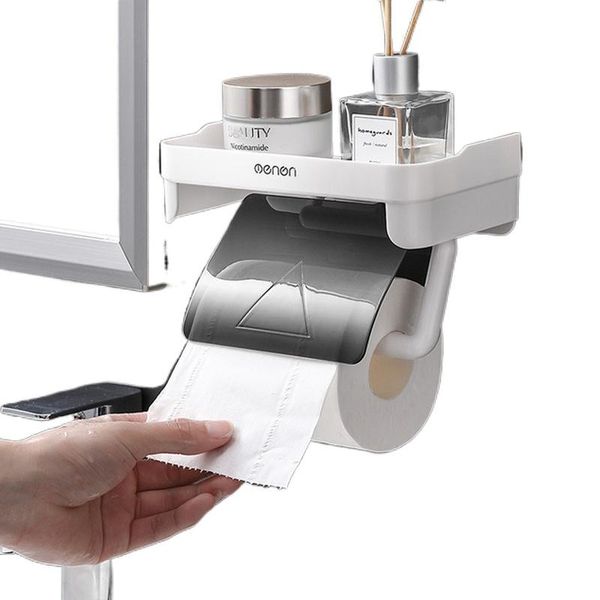 toilet paper holders wall mount holder self adhesive tissue roll storage shelf bathroom accessories kitchen
toilet paper holders wall mount holder self adhesive tissue roll storage shelf bathroom accessories kitchen