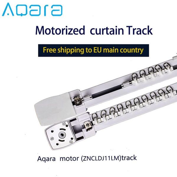 smart home control to eu country super silent electric curtain track for aqara /dooya /wifi motor rail
smart home control to eu country super silent electric curtain track for aqara /dooya /wifi motor rail