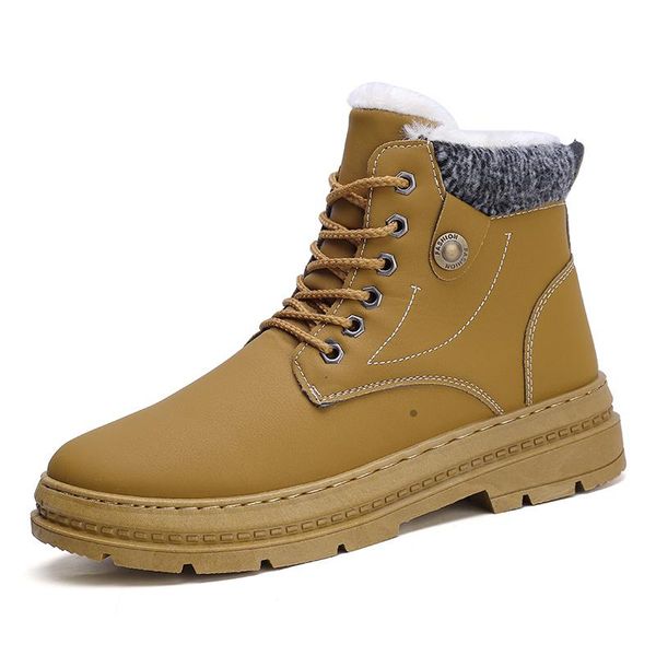 boots winter casual plus velvet shoes men high work safety waterproof non-slip hiking *h777, Black
boots winter casual plus velvet shoes men high work safety waterproof non-slip hiking *h777, Black