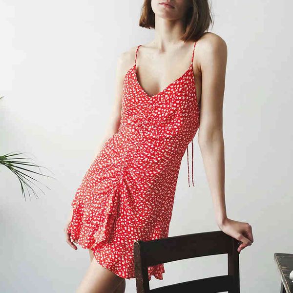 za summer women camisole dress floral printed v-neck backless dresses lady party vestido elegant girls a-line causal outfits 210422, Black;gray
za summer women camisole dress floral printed v-neck backless dresses lady party vestido elegant girls a-line causal outfits 210422, Black;gray