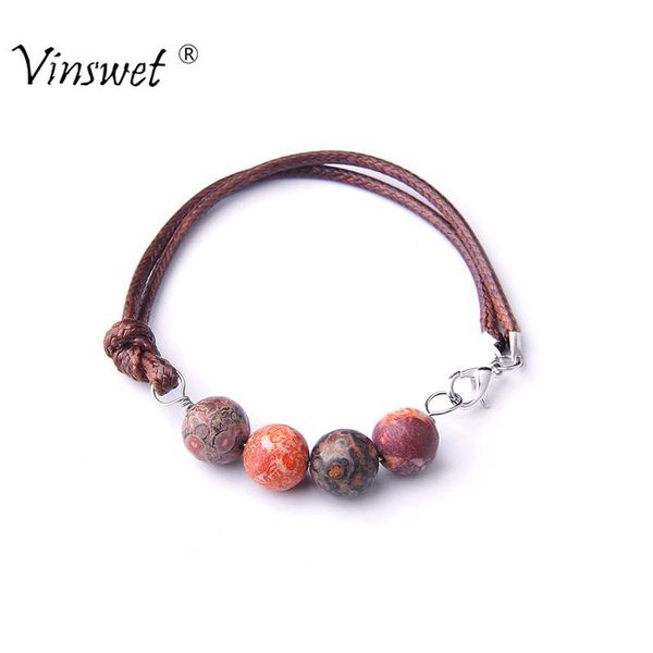 lucky natual stone beads bracelets for women men fashion brown string handmade & bangles diy jewelry beaded, strands, Black
lucky natual stone beads bracelets for women men fashion brown string handmade & bangles diy jewelry beaded, strands, Black