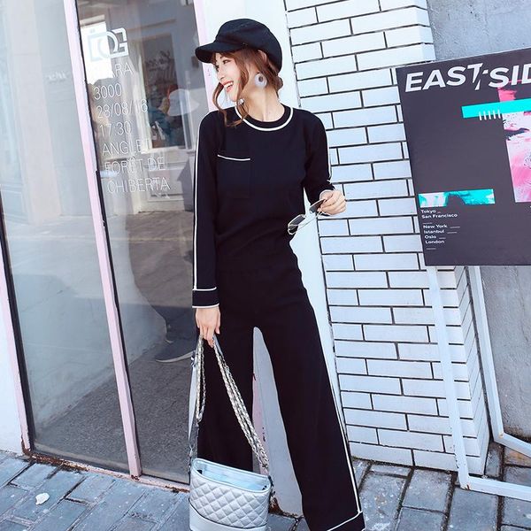 two piece dress sweater set women winter knitted suits 2 soild turtleneck + loose trousers office lady suit 2021 warm pullover, White
two piece dress sweater set women winter knitted suits 2 soild turtleneck + loose trousers office lady suit 2021 warm pullover, White
