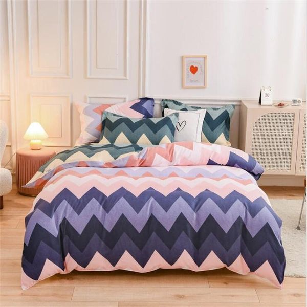 bedding sets fashion set a/b double-sided pattern plaid stripe printing bed sheet quilt cover pillowcase x06a
bedding sets fashion set a/b double-sided pattern plaid stripe printing bed sheet quilt cover pillowcase x06a