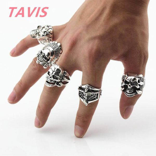 gothic skull carved big biker rings men's silver anti-silver retro punk rings for men s fashion jewelry in bulk wholesale titanium stee
gothic skull carved big biker rings men's silver anti-silver retro punk rings for men s fashion jewelry in bulk wholesale titanium stee