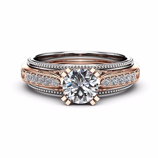 rbnyd 8mm round cut white champagne cubic zirconia two-tone gold color ring for engagement party brilliant women fashion jewelry, Silver
rbnyd 8mm round cut white champagne cubic zirconia two-tone gold color ring for engagement party brilliant women fashion jewelry, Silver