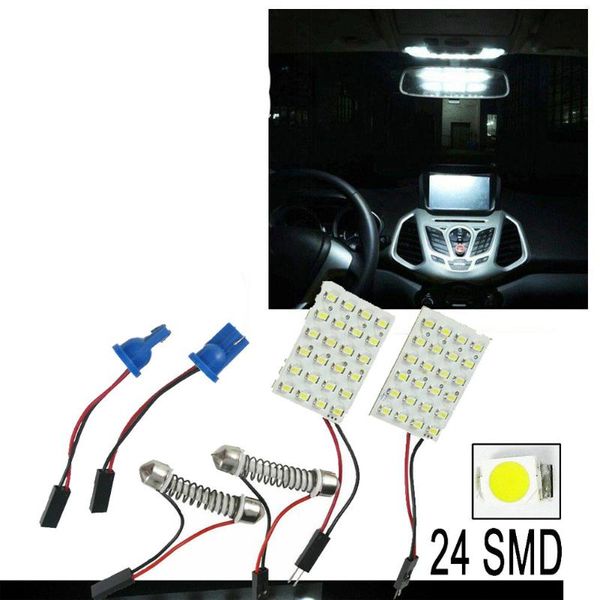 10pc 24smd leds car led auto interior reading lamp clearance license panel light trunk festoon lights ba9s t10 dome emergency
10pc 24smd leds car led auto interior reading lamp clearance license panel light trunk festoon lights ba9s t10 dome emergency
