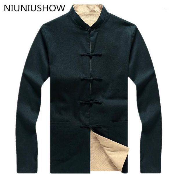 men's jackets arrival navy blue beige reversible male jacket chinese men cotton linen coat two-sided overcoat size 3xl 4xl 5xl 6xl, Black;brown
men's jackets arrival navy blue beige reversible male jacket chinese men cotton linen coat two-sided overcoat size 3xl 4xl 5xl 6xl, Black;brown