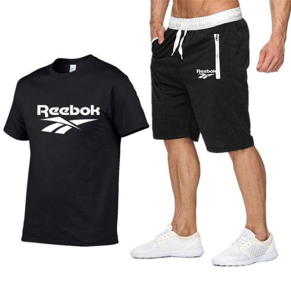 men's tracksuits 2021 fashion printed t-shirt sports suit quick-drying casual running wear summer short-sleeved shorts 2-piece set, Gray
men's tracksuits 2021 fashion printed t-shirt sports suit quick-drying casual running wear summer short-sleeved shorts 2-piece set, Gray