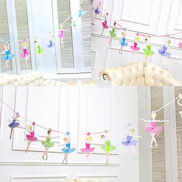 party decoration 10pcs/pack ballerinas pull flags ballet banner baby shower anniversary happy children's day birthday decorations suppl
party decoration 10pcs/pack ballerinas pull flags ballet banner baby shower anniversary happy children's day birthday decorations suppl