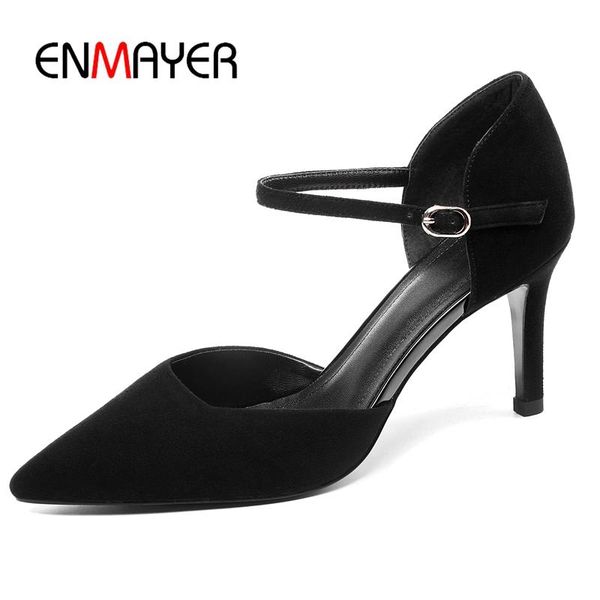 dress shoes enmayer kid suede pointed toe casual woman basic super high thin heels pumps size 34-39 ly1275, Black
dress shoes enmayer kid suede pointed toe casual woman basic super high thin heels pumps size 34-39 ly1275, Black