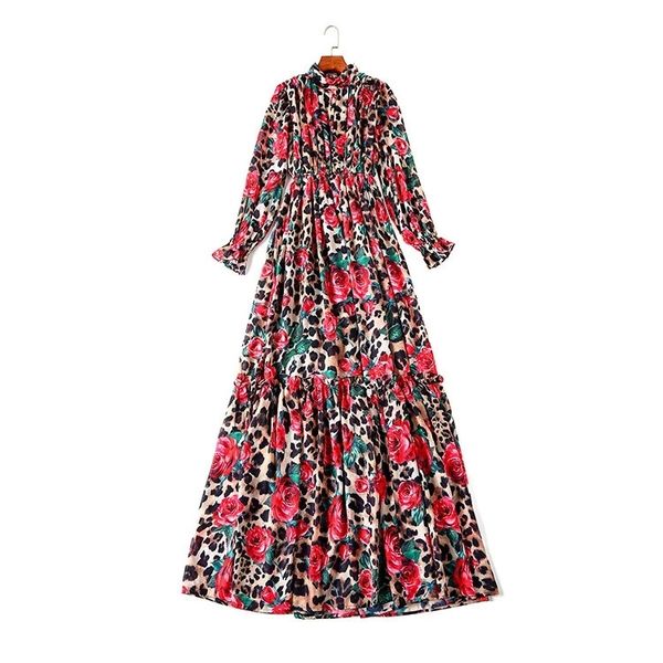 runway dresses europe and the united states high-quality stand-up collar lantern sleeves printed temperament large swing dress 3a4j, Black
runway dresses europe and the united states high-quality stand-up collar lantern sleeves printed temperament large swing dress 3a4j, Black