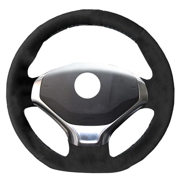 steering wheel covers car stlying auto black alcantara material suede leather cover for 3008 2013-2021
steering wheel covers car stlying auto black alcantara material suede leather cover for 3008 2013-2021