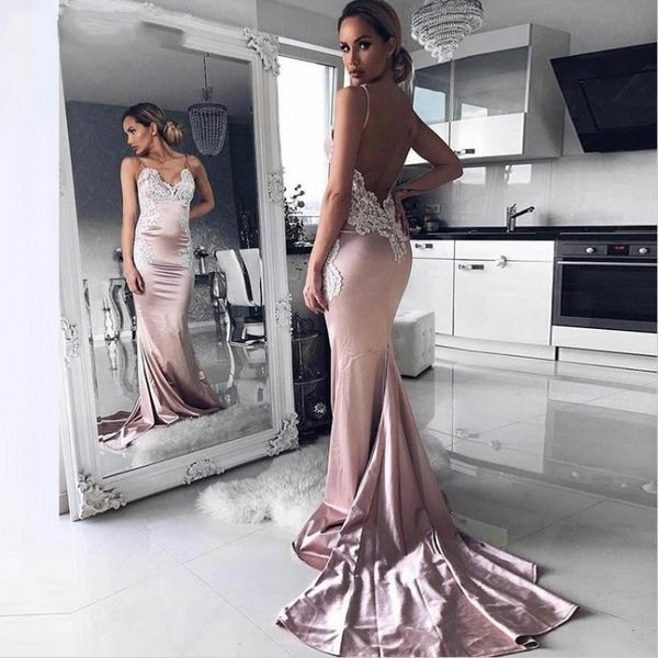 party dresses bean pink long formal prom dress vestidos de fiesta applique backless v-neck straps satin mermaid evening 2021, White;black
party dresses bean pink long formal prom dress vestidos de fiesta applique backless v-neck straps satin mermaid evening 2021, White;black