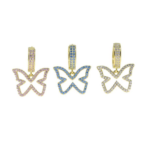 hoop & huggie 2021 design colorful cz butterfly gold color earring micro pave white pink blue charm cute animal girl jewelry, Golden;silver
hoop & huggie 2021 design colorful cz butterfly gold color earring micro pave white pink blue charm cute animal girl jewelry, Golden;silver