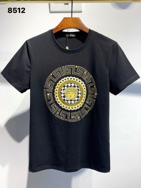 2021summer men's short-sleeved t-shirt men and women fashion short-sleeved, White;black
2021summer men's short-sleeved t-shirt men and women fashion short-sleeved, White;black