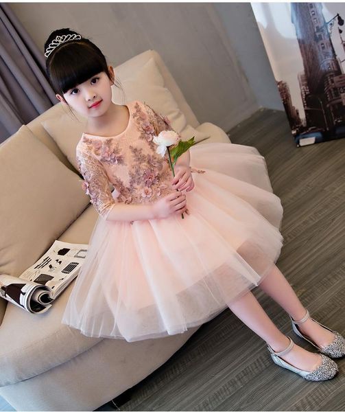girl's dresses 2021 pink lace dress sequin appliques first communion kids weeding gown girl party ball organza flower, Red;yellow
girl's dresses 2021 pink lace dress sequin appliques first communion kids weeding gown girl party ball organza flower, Red;yellow