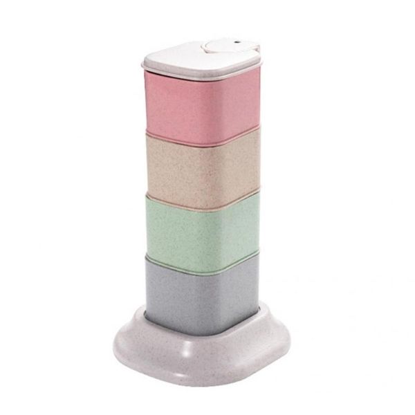 storage bottles & jars convenient rotatable space-saving practical food grade spice pot for kitchen seasoning holder container
storage bottles & jars convenient rotatable space-saving practical food grade spice pot for kitchen seasoning holder container