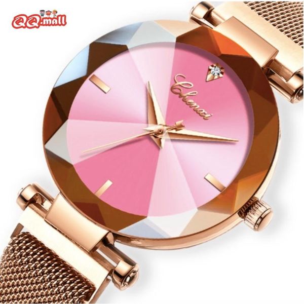 wristwatches chenxi women watch lady girl quartz wristwatch fashion gem cut geometry crystal luxury women's dress clock montre femme, Slivery;brown 
wristwatches chenxi women watch lady girl quartz wristwatch fashion gem cut geometry crystal luxury women's dress clock montre femme, Slivery;brown