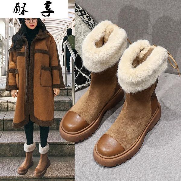 boots winter shoes women warm snow with fur fashion brand ladies footware black female plush botas mujer invierno 2021
boots winter shoes women warm snow with fur fashion brand ladies footware black female plush botas mujer invierno 2021