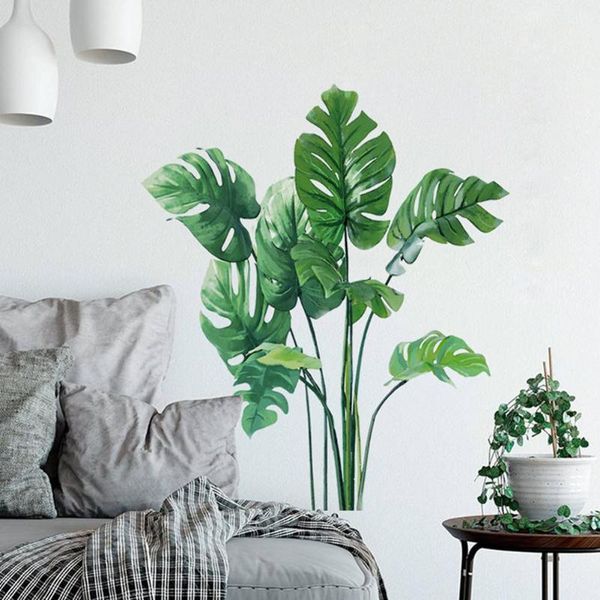 wall stickers large green leaf plant for bedroom living room decor kitchen decoration decals home
wall stickers large green leaf plant for bedroom living room decor kitchen decoration decals home