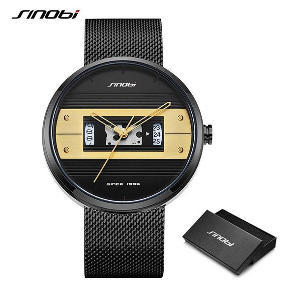 creative sinobi watch wrist men waterproof military army stainless steel male clock man sport watches wristwatches, Slivery;brown
creative sinobi watch wrist men waterproof military army stainless steel male clock man sport watches wristwatches, Slivery;brown