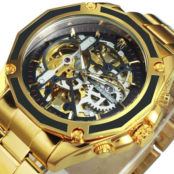 forsining mechanical steampunk fashion male watch mens watches brand luxury stainless steel automatic skeleton wristwatch, Silver
forsining mechanical steampunk fashion male watch mens watches brand luxury stainless steel automatic skeleton wristwatch, Silver
