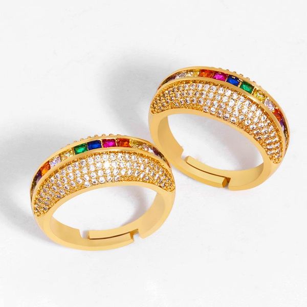 wedding rings open ring colored zircon fashion beautiful golden circle geometric mosaic jewelry ladies, Slivery;golden
wedding rings open ring colored zircon fashion beautiful golden circle geometric mosaic jewelry ladies, Slivery;golden