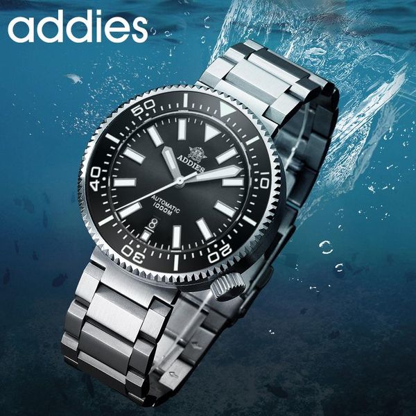 wristwatches addiesdive automatic watches 1000m waterproof mechanical wristwatch bgw9 luminous sapphire crystal ceramic bezel diver watch me, Slivery;brown
wristwatches addiesdive automatic watches 1000m waterproof mechanical wristwatch bgw9 luminous sapphire crystal ceramic bezel diver watch me, Slivery;brown