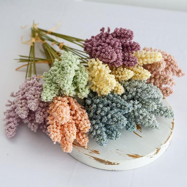 6pcs artificial flowers mini foam wheat grain home decoration wedding fake flower supplies arrangement outdoor balcony decor decorative & wr
6pcs artificial flowers mini foam wheat grain home decoration wedding fake flower supplies arrangement outdoor balcony decor decorative & wr