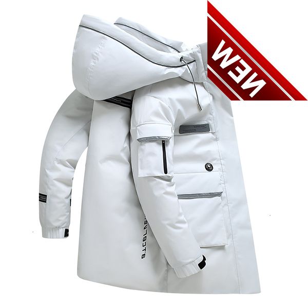 2021 hooded down jacket men's warm fashion trend all-match 80% white detachable hat cotton-padded waterproof, Black
2021 hooded down jacket men's warm fashion trend all-match 80% white detachable hat cotton-padded waterproof, Black