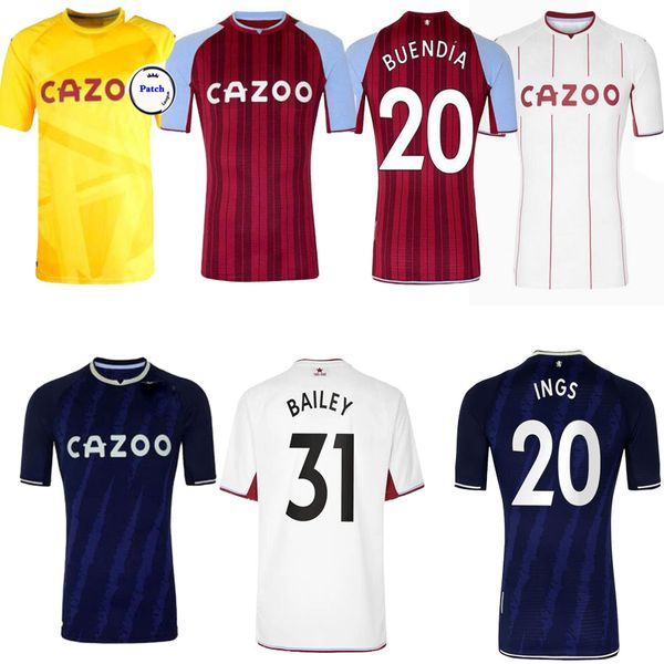 21 22 soccer jerseys buendia cash 2022 bailey watkins wesley el ghazi mcginn ings football shirt trezeguet mens jersey kids kit, Black;yellow
21 22 soccer jerseys buendia cash 2022 bailey watkins wesley el ghazi mcginn ings football shirt trezeguet mens jersey kids kit, Black;yellow