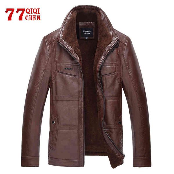 autumn winter thick fce men stand collar busins casual pu leather chaqueta cuero hombre plus size 3xl, Black
autumn winter thick fce men stand collar busins casual pu leather chaqueta cuero hombre plus size 3xl, Black