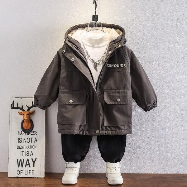 coat winter children boys coats warm hooded long jacket plus velvet cotton thick trench letter 9yrs kids clothes casual overcoat, Blue;gray
coat winter children boys coats warm hooded long jacket plus velvet cotton thick trench letter 9yrs kids clothes casual overcoat, Blue;gray