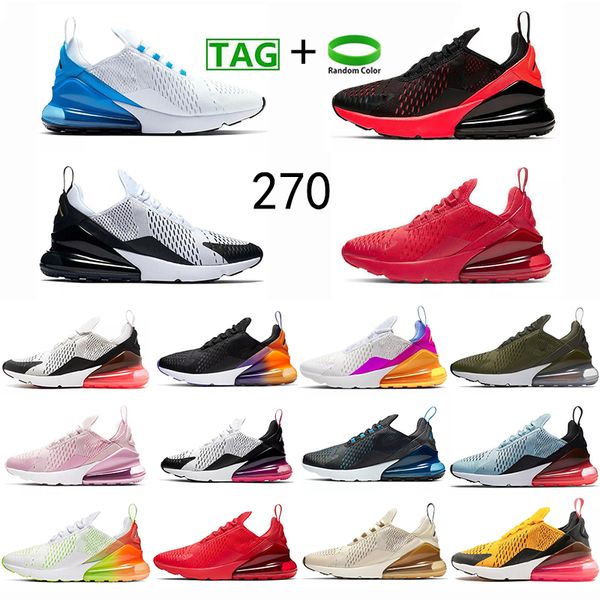 270 men women running shoes 270s chaussures 270c triple black white barely rose usa volt orange mens trainers outdoor sports sneakers vaporm