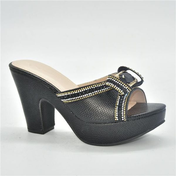 dress shoes nigerian women wedding decorated with rhinestone luxery plus size 42 high heels ladies, Black
dress shoes nigerian women wedding decorated with rhinestone luxery plus size 42 high heels ladies, Black