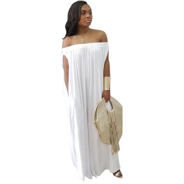 women's jumpsuits & rompers 2021 summer white women slash neck strapless loose off shoulder pleated playsuit casual jumpsuit trousers, Black;white
women's jumpsuits & rompers 2021 summer white women slash neck strapless loose off shoulder pleated playsuit casual jumpsuit trousers, Black;white