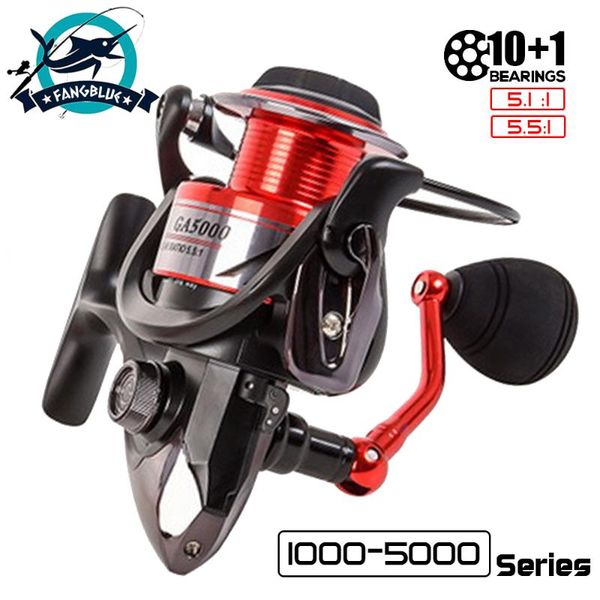 10+1bb 5.1:1 spinning fishing reel 1000-5000 series aluminum alloy handle cnc spool bass carp accessories wheel baitcasting reels
10+1bb 5.1:1 spinning fishing reel 1000-5000 series aluminum alloy handle cnc spool bass carp accessories wheel baitcasting reels