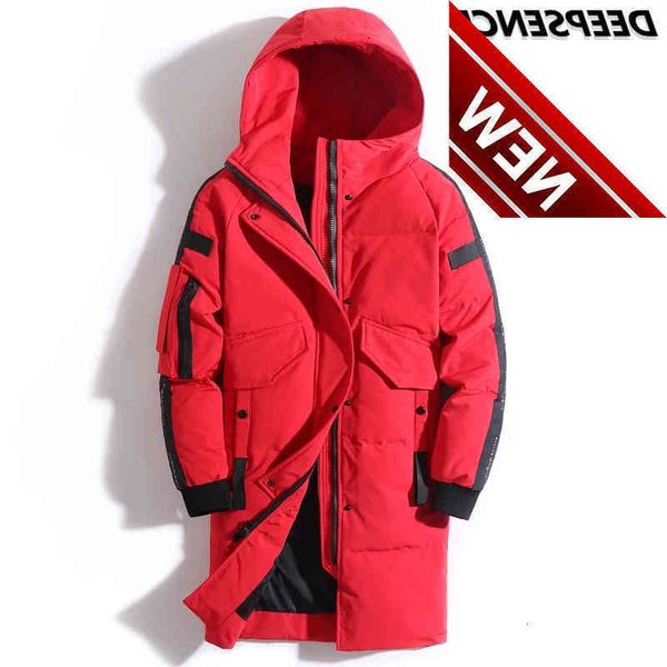 2021 men's winter down jacket fashion thick warm male puffer coat mid-length white duck casual hooded parkas men clothing, Black
2021 men's winter down jacket fashion thick warm male puffer coat mid-length white duck casual hooded parkas men clothing, Black