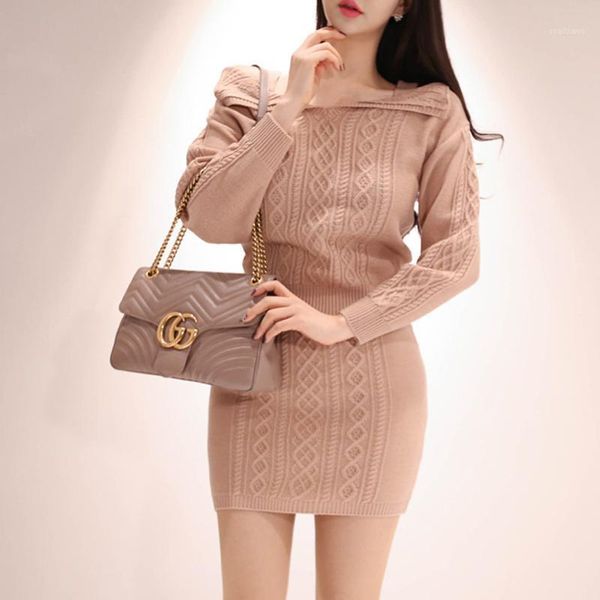 casual dresses pullover knitting sweater dress one piece ladies korea long sleeve irregular neck causal mini party for women clothing, Black;gray
casual dresses pullover knitting sweater dress one piece ladies korea long sleeve irregular neck causal mini party for women clothing, Black;gray