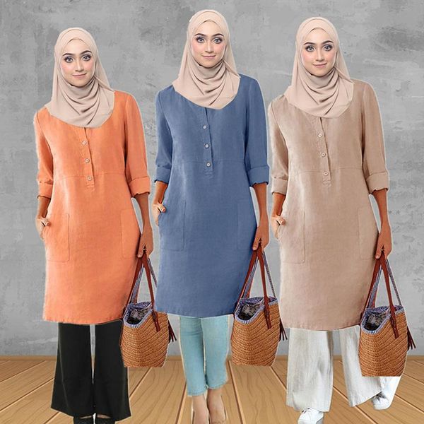 ethnic clothing muslim fashion islamic kaftan abaya dress caftan button long sleeve loose plain blouse shirt nursing friendly tunic, Red
ethnic clothing muslim fashion islamic kaftan abaya dress caftan button long sleeve loose plain blouse shirt nursing friendly tunic, Red