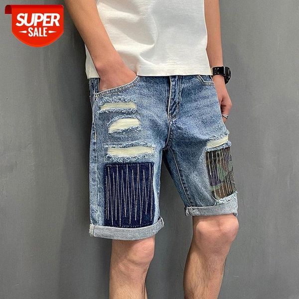 ripped denim shorts men's loose flow 5 minutes pants thin casual and women's five broken #cq9u, Blue
ripped denim shorts men's loose flow 5 minutes pants thin casual and women's five broken #cq9u, Blue
