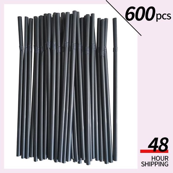 drinking straws 600pcs 210mm black long flexible wedding party supplies plastic kitchen accessories
drinking straws 600pcs 210mm black long flexible wedding party supplies plastic kitchen accessories