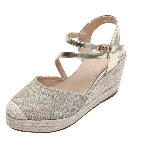 sandals summer women espadrille fashion braided mesh design gladiator for ankle strap platform wedge female shoes, Black
sandals summer women espadrille fashion braided mesh design gladiator for ankle strap platform wedge female shoes, Black