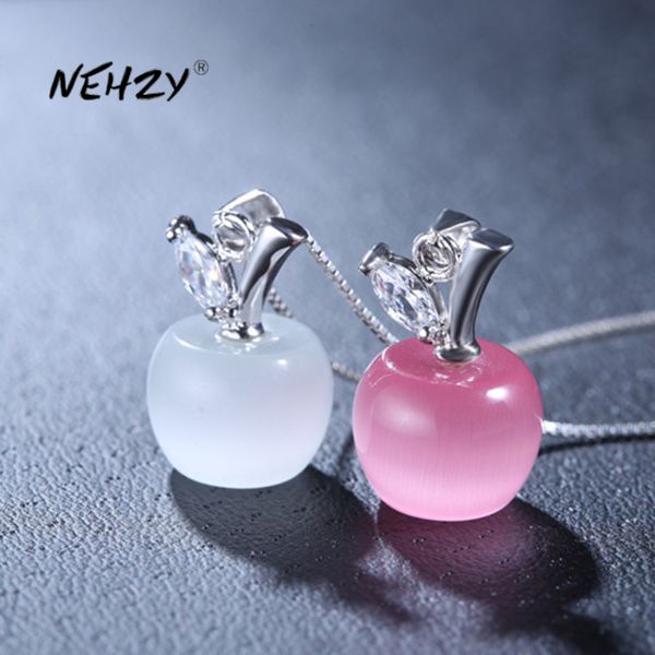 sterling silver woman pink opal shape pendant necklace length 45cm fashion jewelry high quality
sterling silver woman pink opal shape pendant necklace length 45cm fashion jewelry high quality