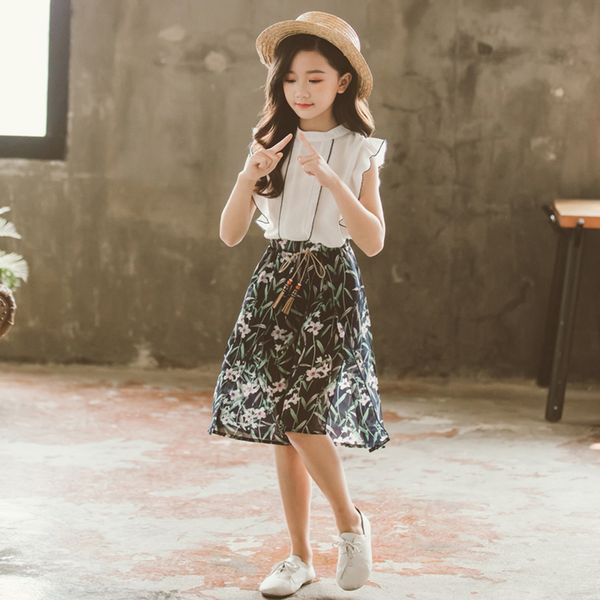 kids clothes vest + floral pants teenage girls clothing summer girls clothes casual style childrens clothing 6 8 10 12 14, White
kids clothes vest + floral pants teenage girls clothing summer girls clothes casual style childrens clothing 6 8 10 12 14, White